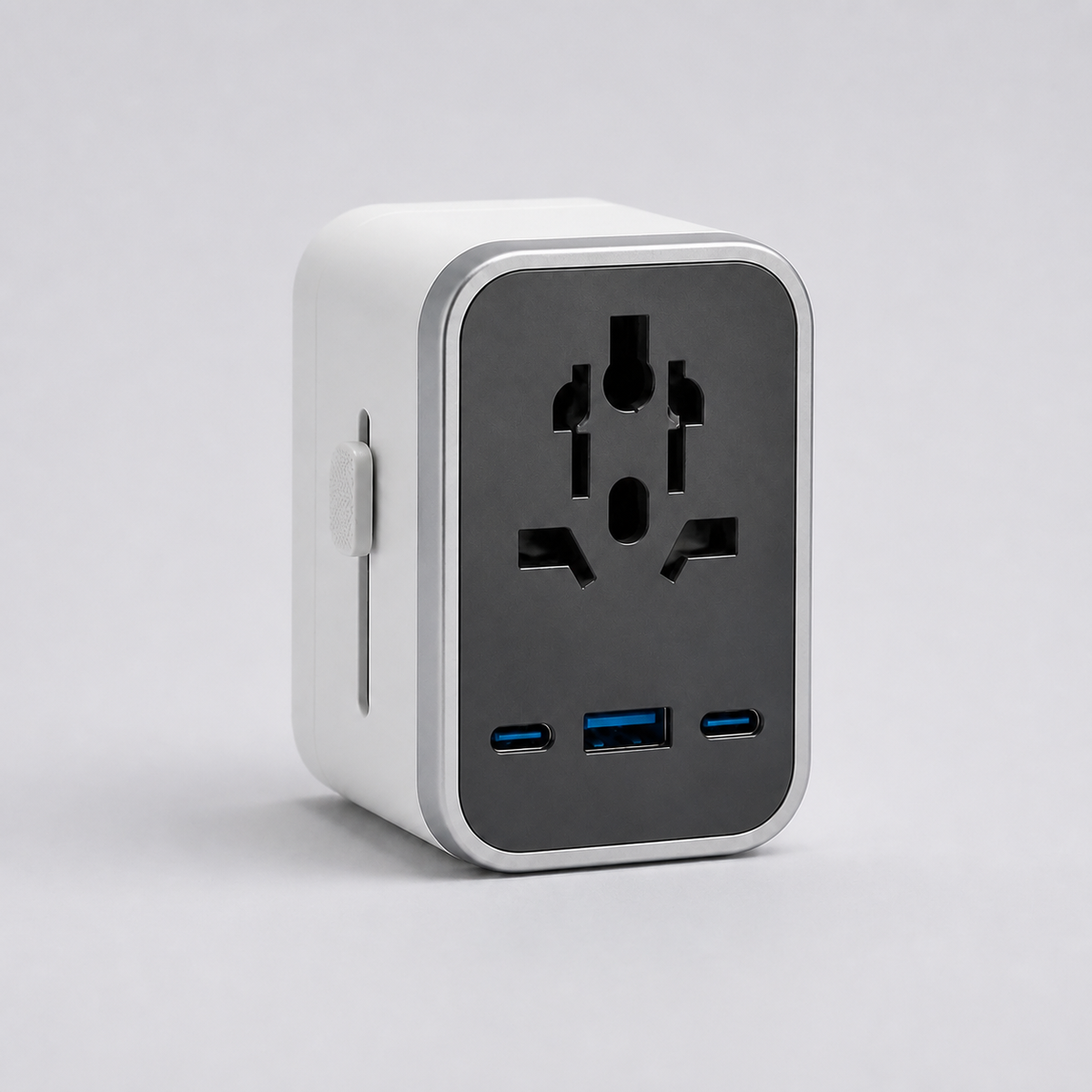 YONGAOBE Atlas Universal Travel Adapter — cool neutral catalogue detail 3