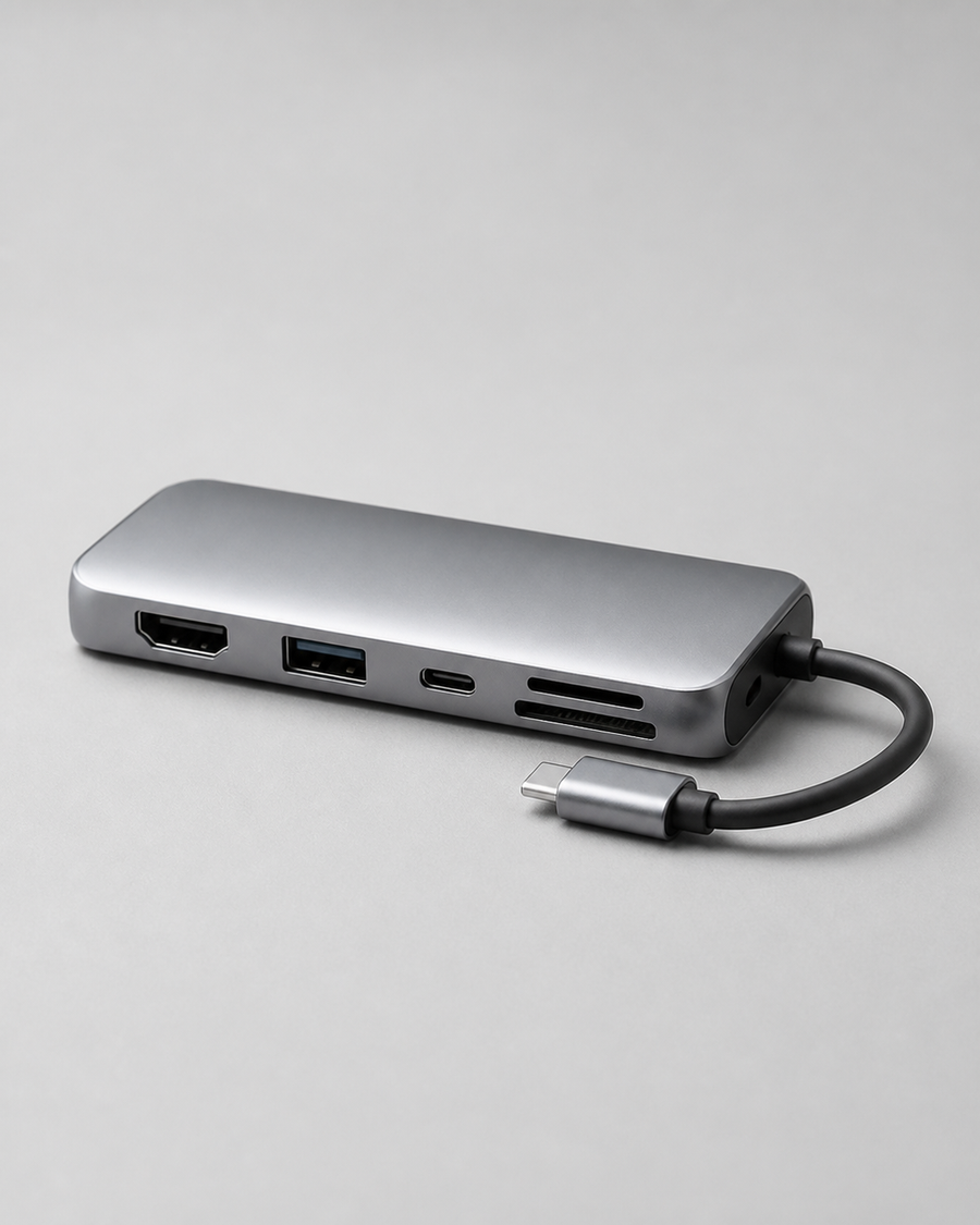 YONGAOBE Link 7-in-1 USB-C Hub — hero product view