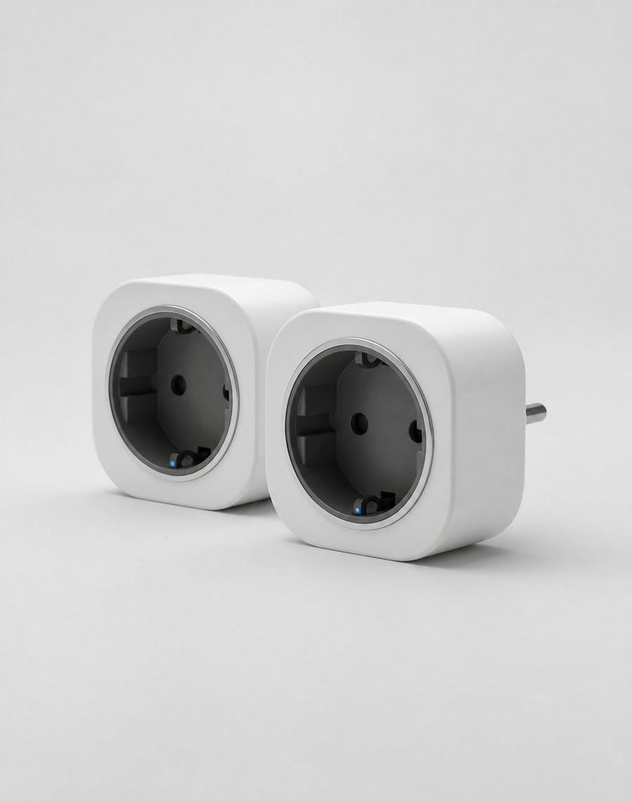 YONGAOBE Solis Smart Plug Duo — cool neutral catalogue hero