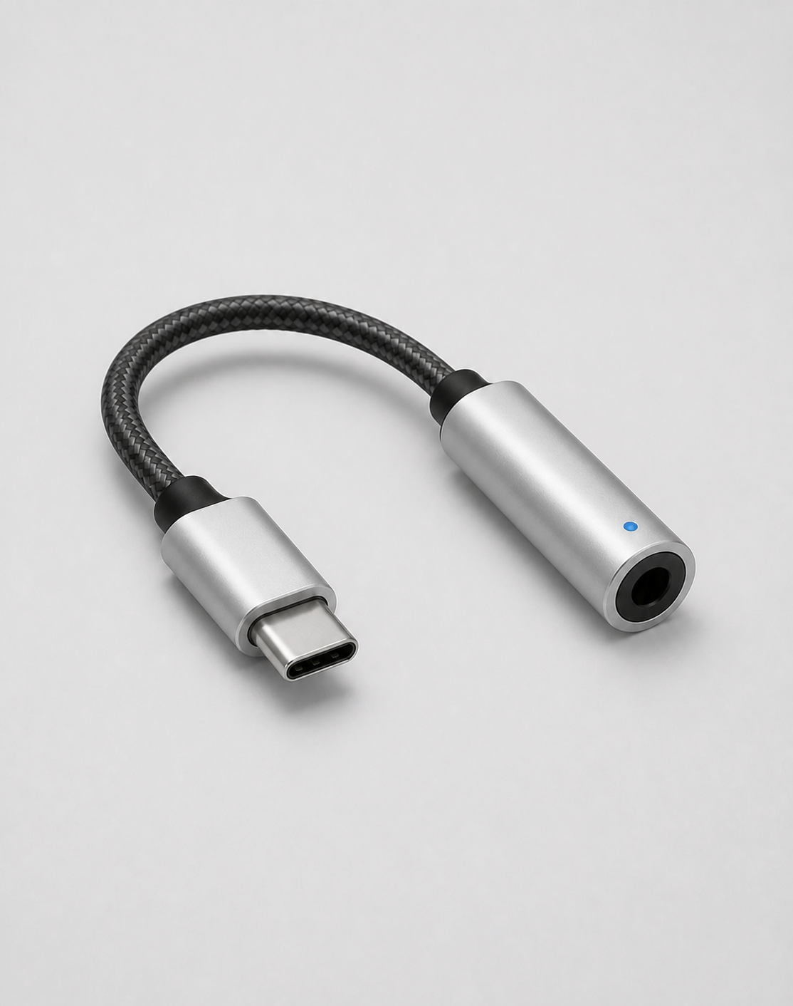 YONGAOBE Tone USB-C Audio Adapter — front-angle product view
